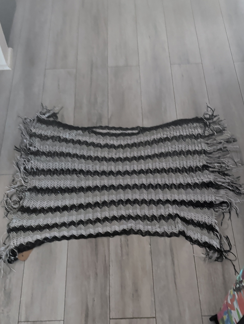 Striped Black and White Women’s Sweater